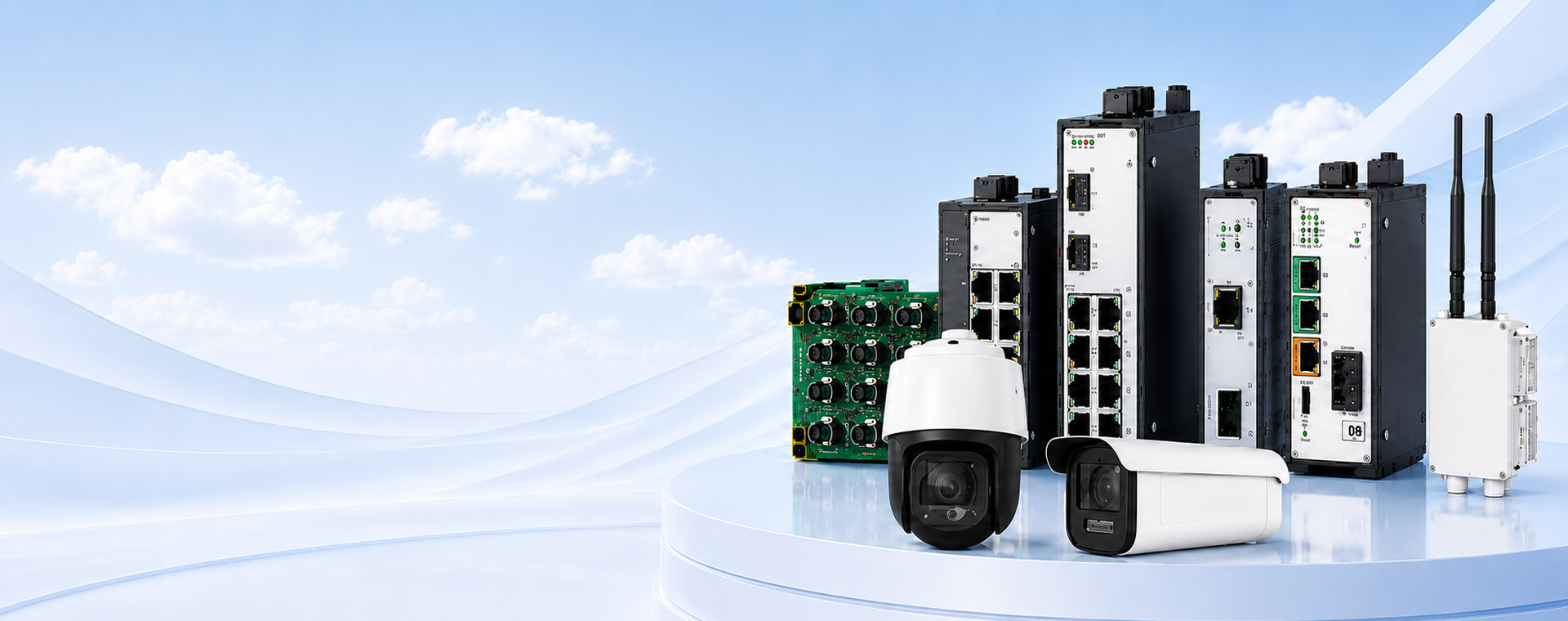 Industrial network communication products banner